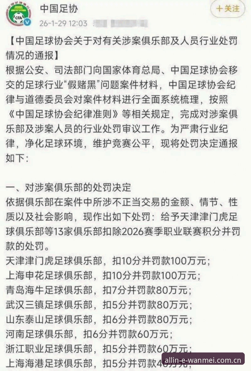 赛事数据完美体育app安装包 中国足协第三批禁足名单深度解读:足球行业治理的完整使用指南